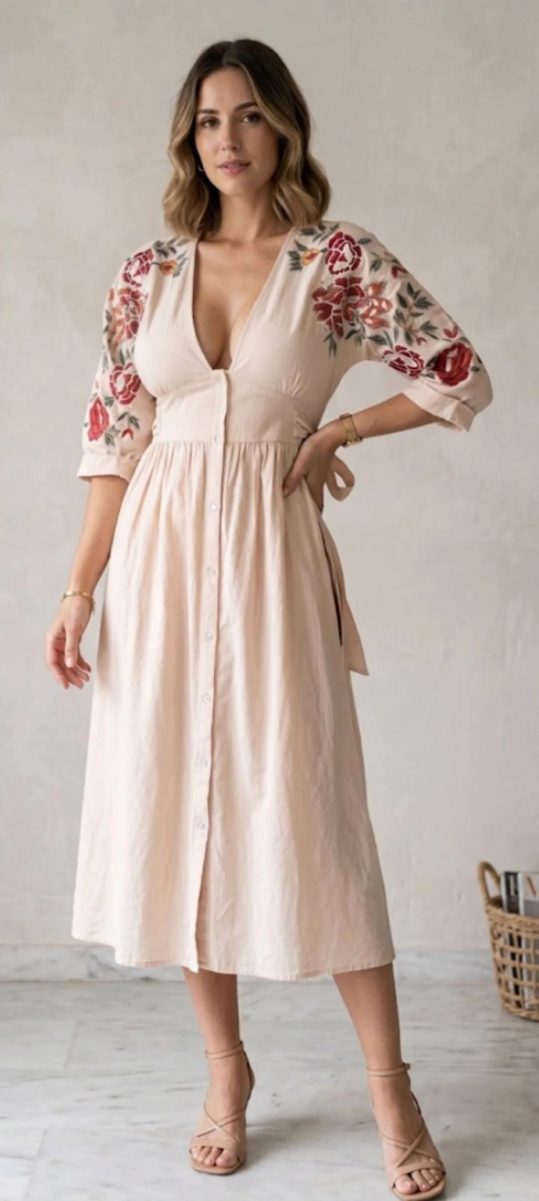 Gebordeerde Zara-jurk – photo 5